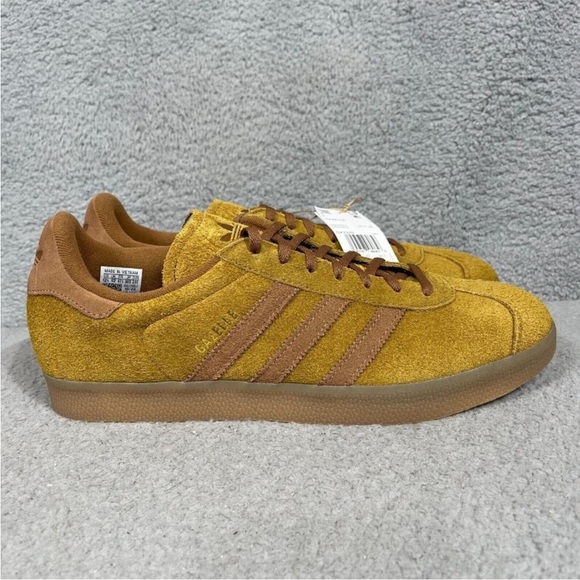 adidas Gazelle Bronze Strata Suede Gum Sole - Picture 11 of 14